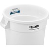 Global Industrial 20 Gallon Plastic Trash Container, Garbage Can -