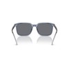 Coach 0HC8411U TRANSPARENT BLUE 55 Sunglasses, Transparent blue, 55