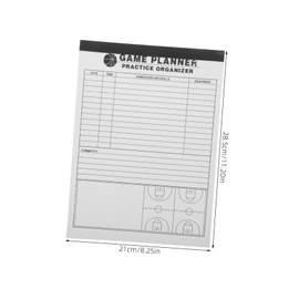 Sosoport Basketball Score Record Book Notebook for Game and Player Performance Tracking Essential Tool for and Players Training and