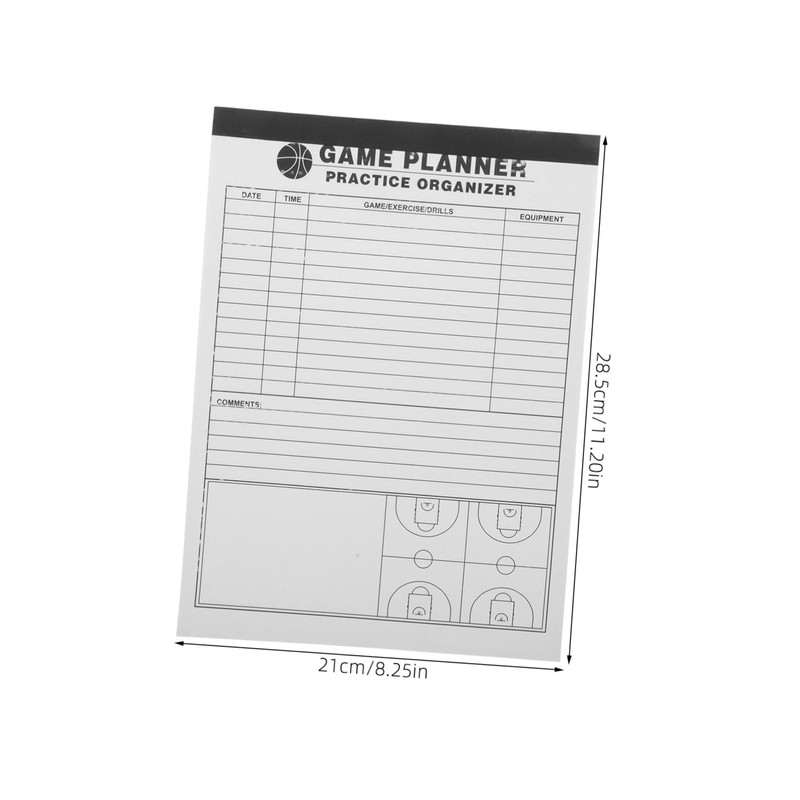 Sosoport Basketball Score Record Book Notebook for Game and Player