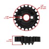 Caltric Engine Water Pump Kit For Can-Am Maverick 1000R 2017-2018