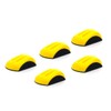 5 Pack - Ergonomic "Mouse" Hand Sanding Block for 5”