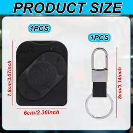 BOXOB Magnetic Tool Holder, Heavy-Duty Holster Holstery Belt Clip Magnet Holster for Wrenches Screwdriver Nails Hammers Pliers Sockets Drill Bits Practical Tool for Men Electricians Contractors & DIY