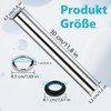 Universal immersion pipe for siphon, 30 cm extension pipe drain,