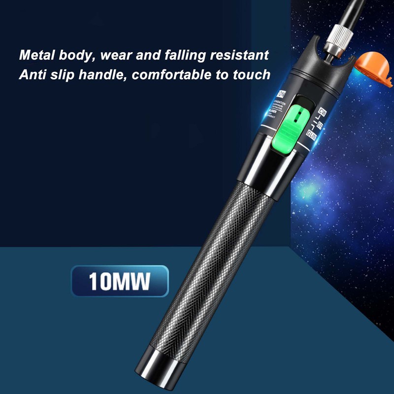 Visual Fault Locator 30MW 630nm To 670nm 2.5mm Interface Aluminum