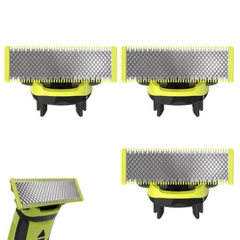 UENXRXE Pack of 3 T replacement blades, compatible with One1Blade razors, for shaving on the face and body