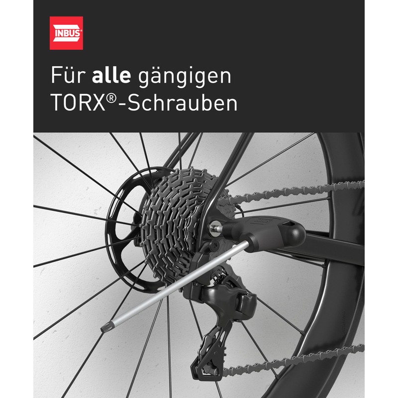 TORX® T-Handle Screwdriver TX10, with HybridTouch - Made in Germany