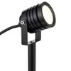 Saxby - Integrated LED 1 Light Outdoor Spike Light Black