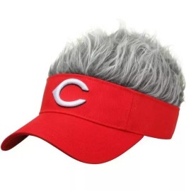 Unbranded Cincinnati Reds Hair Flair Visor