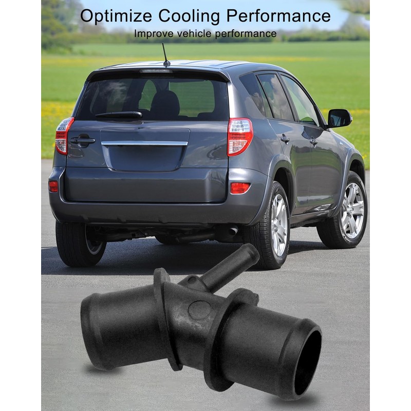 Upper Radiator Hose Connector Coolant Pipe Adapter Fit for Toyota