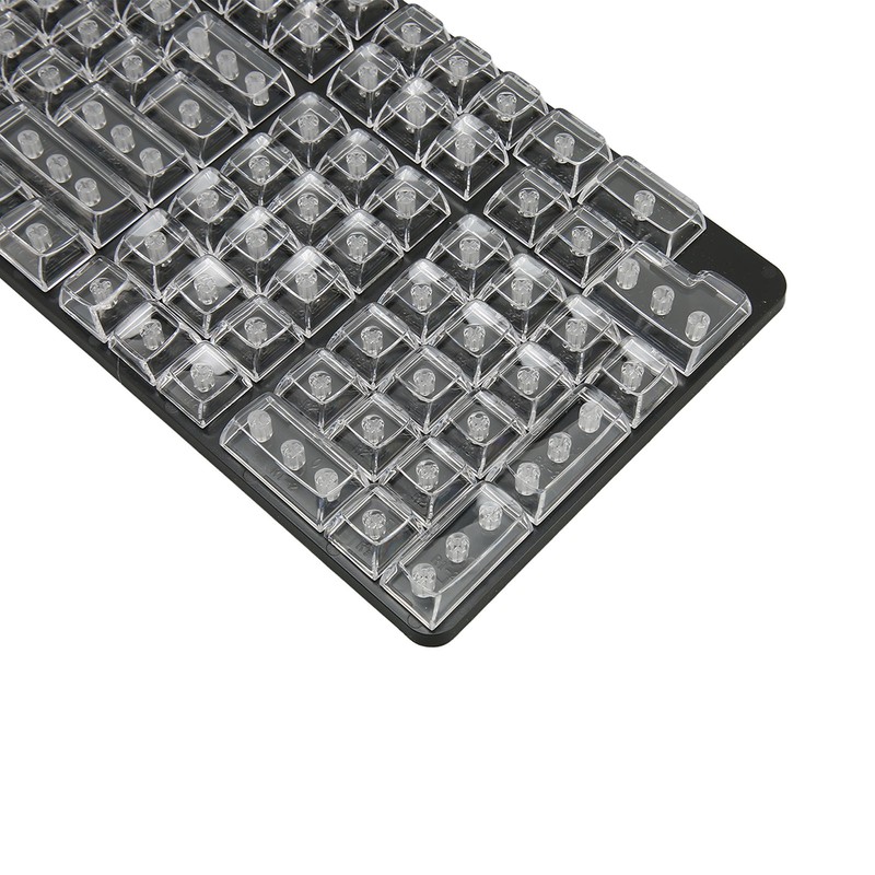 Keycap Set 132 Keys High Transparent PC CBSA Heigh Matte