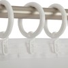 Bestlivings Rings with Folding Hooks (Set of 20), Curtain Rings