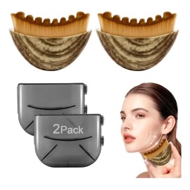 2pcs Cepillo Facial Para Contorno Linfático,masajeador                                                                                                