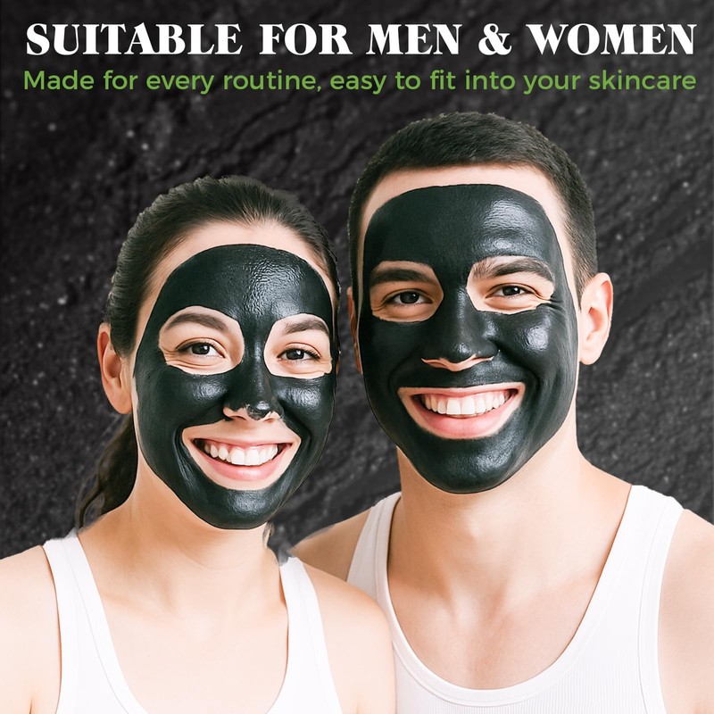 Tailgenci Blackhead Remover Mask, Charcoal Peel Off Face Mask for