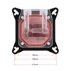QANYEGN GPU Water Cooling Block, Water Cooling Cooler Base, Universal