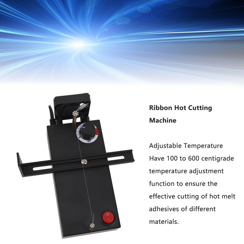 gernie Máquina Cortadora de Cinta en Caliente, Duradera con Ventilador,