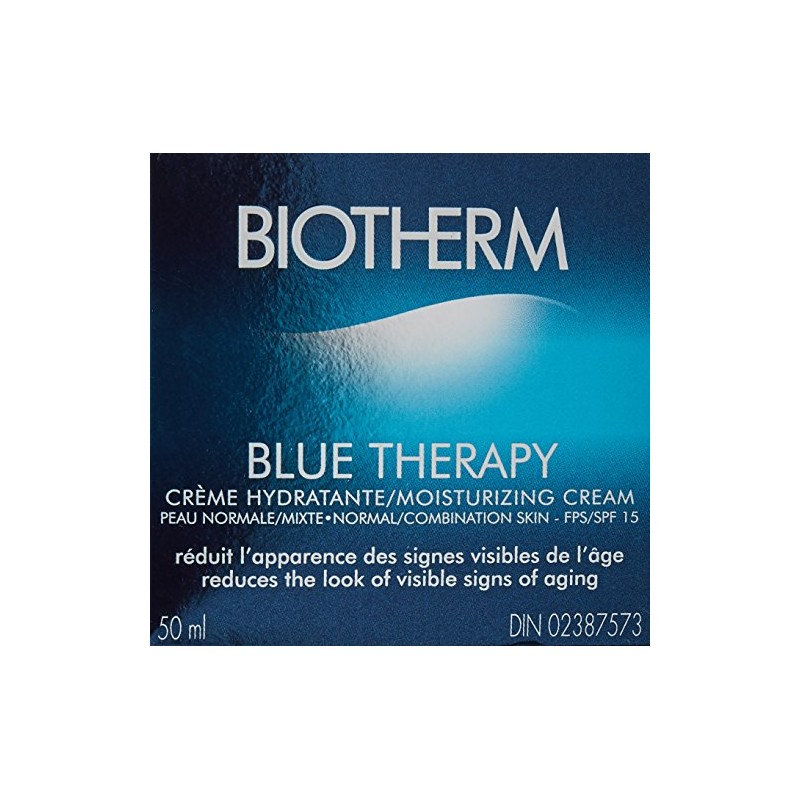 Biotherm Blue Therapy Moisturizing Cream SPF15, Combination Skin, Unisex, 1.69