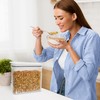 OGGI Fluted Airtight Food Storage Containers - Extra Large Cereal