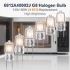 YZSGW 6912A40002J G8 Halogen Light Bulb 120V 50W,Microwave Lamp Replacement