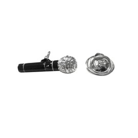 Kiola Designs Karaoke Microphone Lapel Pin