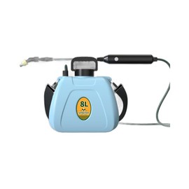 2 Gallon Electric Pump Sprayer, Battery Powered Garden Sprayer with 3 Nozzles and 4 Spray Modes for Lawn, Yard, Weed