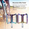 MJ032 Bike Pedal Road Mountain Bicycle Aluminium Alloy Pedal 10x80x20mm