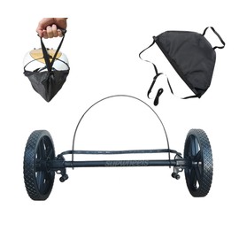 SUP Wheels Evolution X | Extra Wide Carrier| Inflatable Board Carrier and Bike Trailer