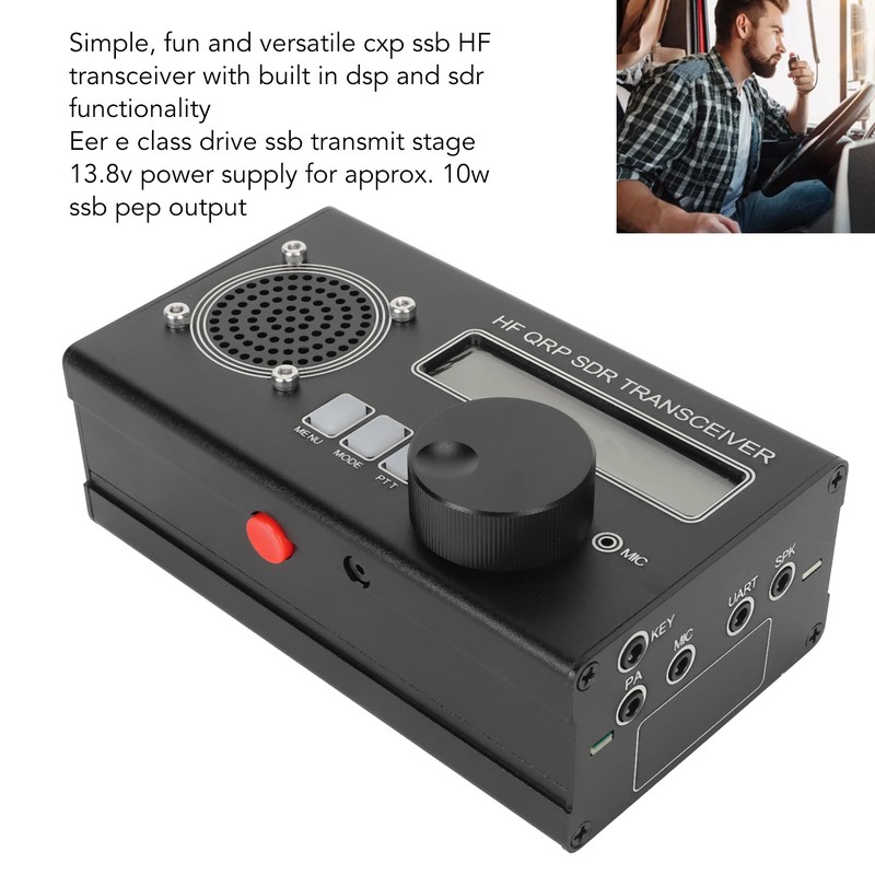 SDR Transceiver Radio Receiver Open Source USDX QRP HF 8