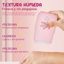 Cera para Cabello Mujer, Gel para Cabello Mujer Con Peine, Hair Wax Stick | Sin Residuos, Cera de peinado suave y lisa para cabello encrespado y con f