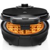 Chefman Anti-Overflow Belgian Waffle Maker w/Shade Selector, Temperature Control, Mess