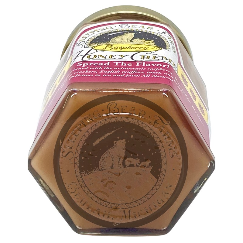 Raspberry Honey Creme 8 oz. Jar - Case of 12