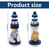 Wooden Lighthouse Ornaments Nautical Bathroom Decorations Maritime Lighthouse Seaside Ornaments