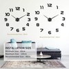 Soledi DIY 3D wall clocks, DIY wall clock, suitable for