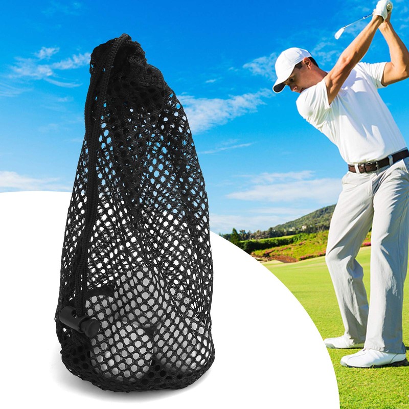 24-32 Uds Bolsa de Malla para Pelotas de Golf Saco