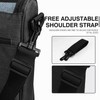Console Carrying Case Large Capacity Multifunction Grey Travel Storage Bag