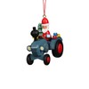 Christian Ulbricht Tree Decoration Tractor with Santa Claus 100640 Novelty