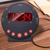 Ieron Electronic Digital Display Vibration Alarm Clock Adjustable Brightness Dual