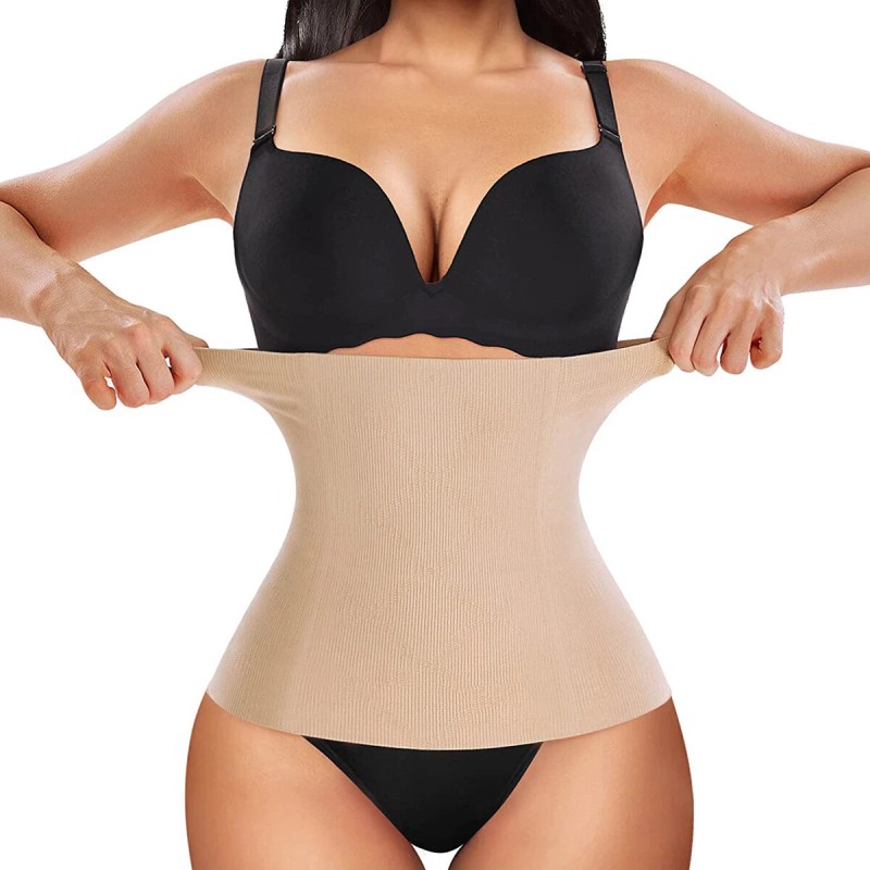 Women's Waist Trainer Shaper Postpartum Belly Recovery Girdle Tummy Control