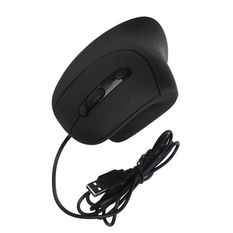 Wired Vertical Mouse 6 Buttons 800‑1200‑2400‑3200 DPI USB Wired Vertical