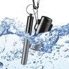 Lighter Case&Airtight Aluminum Metal Storage Tube Set,Waterproof Aluminum Container +