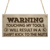RED OCEAN Kick Nuts Tools Man Cave Garage Shed Dad
