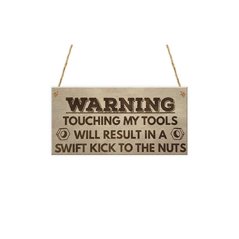 RED OCEAN Kick Nuts Tools Man Cave Garage Shed Dad
