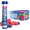 Zipfizz Daily Energy Drink Powder, Blue Raspberry, 20 Pack |