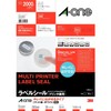 A-One Label Stickers, Easy-to-Peel Type, A4, 200 Surfaces, 10 Sheets,
