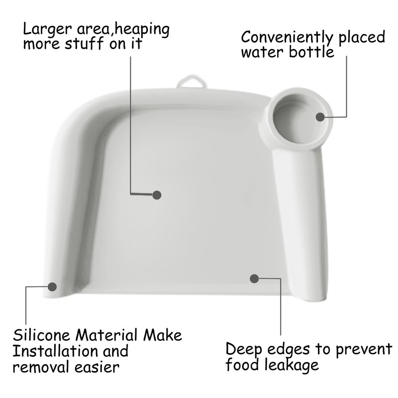 Silicone Baby Dining Tray Compatible with Inglesina Fast Table Chair