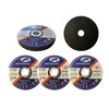 Professional cutting discs, diameter 125 mm, 1.0 mm thin, for