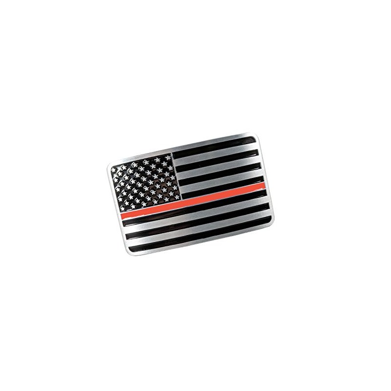 Thin Red Line Belt Buckle