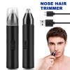 HTWON Men's Electric Nose Hair Trimmer Face Eyebrow Mustache Beard
