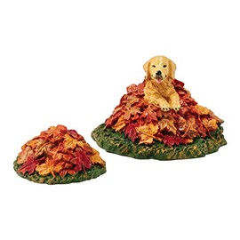 Department 56 Accessories for Villages Harvest Fields Pup Accessory Figurine, 1.75 x 1 x 1.75, Yellow