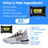 BIGBIGRIVER Shoe wipes 2 Pack 60 Pcs Sneaker Wipes Cleaner